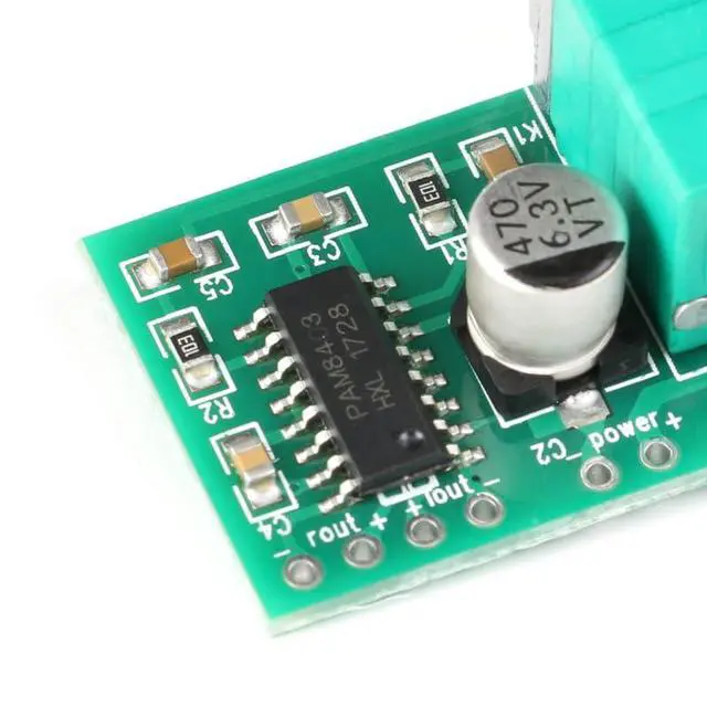 Alt view image 7 of 7 - 3Pcs PAM8403 Mini Digital Audio Amplifier Board, DC 5V 3W+3W Amp Module