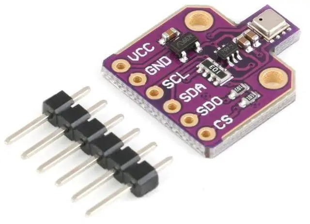 Main image of 1Pc BME680 Temp Humidity Pressure Altitude Sensor Module DC 5V Board
