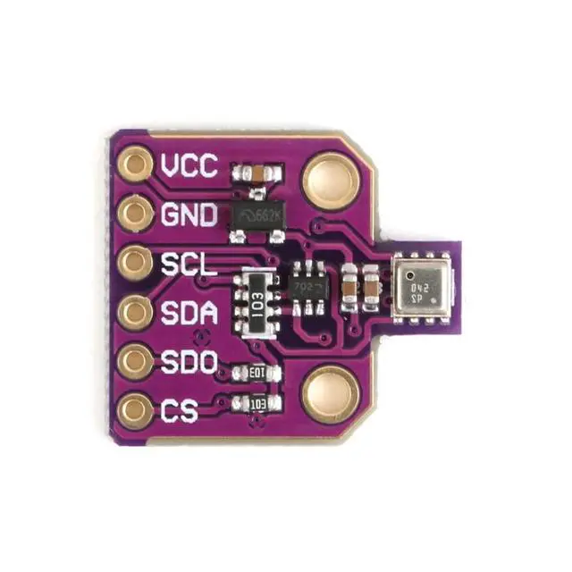 Alt view image 5 of 5 - 1Pc BME680 Temp Humidity Pressure Altitude Sensor Module DC 5V Board