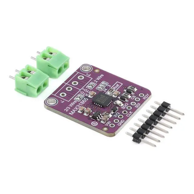 Alt view image 2 of 4 - 1Pc MAX31865 RTD Sensor Module Platinum Resistance Detector for PT100/PT1000