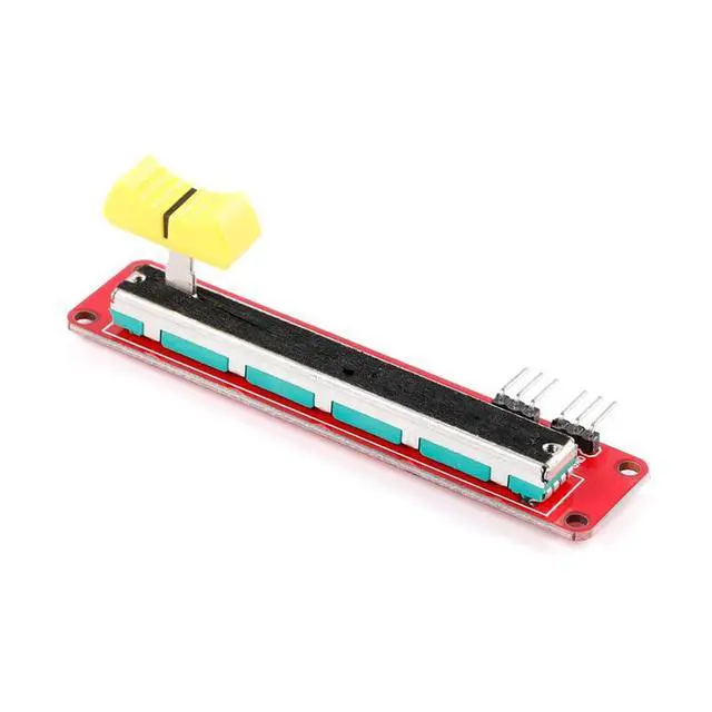 Alt view image 3 of 6 - 5Pcs Dual-Channel Analog Slider Potentiometer Module Variable Resistor