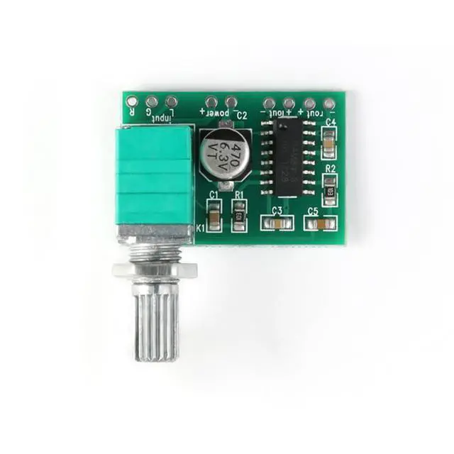 Alt view image 4 of 7 - 3Pcs PAM8403 Mini Digital Audio Amplifier Board, DC 5V 3W+3W Amp Module