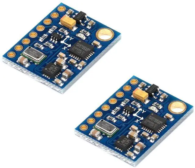Main image of 2Pcs GY-86 10DOF MS5611 HMC5883L MPU6050 Module MWC Flight Control Sensor Module Acceleration Magnetic Field Pressure Sensor Module