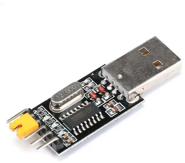 Alt view image 3 of 5 - 3Pcs CH340 USB to TTL Serial Converter Module, USB-to-Serial Adapter Board