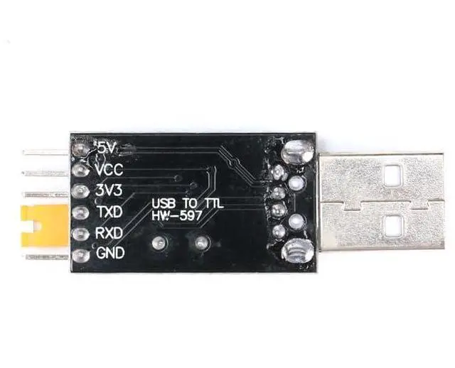 Alt view image 5 of 5 - 3Pcs CH340 USB to TTL Serial Converter Module, USB-to-Serial Adapter Board