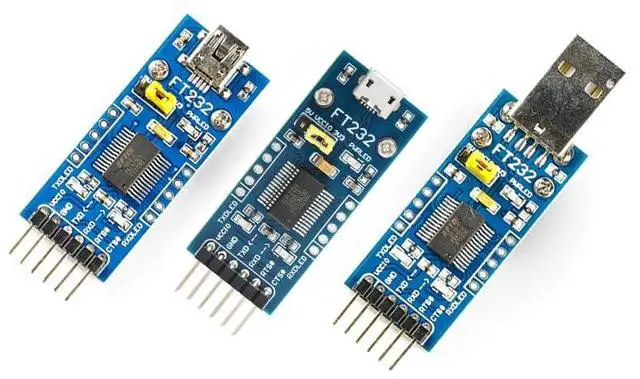 Main image of 1Pc FT232RL USB-to-UART Serial Adapter Module, USB-to-TTL Converter Board