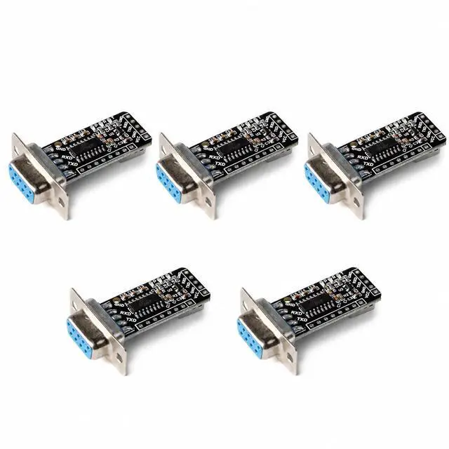 Main image of 5Pcs RS232 to TTL Serial Communication Module, TTL Level Converter Board