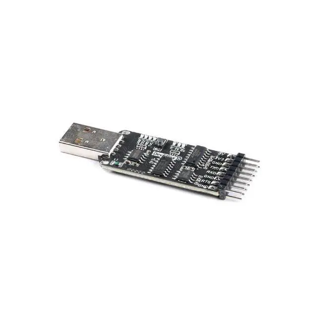 Alt view image 2 of 5 - 10-in-1 USB Serial Adapter, CH340 CP2102 USB to TTL RS485 RS232 Converter Module