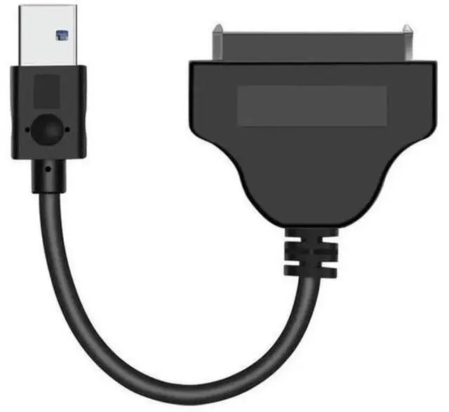 Main image of USB 3.0 to SATA III 6Gbps Adapter Cable with ASM1053E Chip, 22Pin SATA 3 Converter Cord for 2.5 Inch SATA HDD SSD Drives