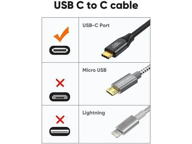 Alt view image 4 of 7 - 3.3FT USB C to C Cable, 100W PD Charging, 10Gbps USB 3.2 Gen2, 4K@60Hz Video Cord Compatible with Android Auto, External SSD, MacBook, iPad, iPhone 15/16, Galaxy S24/S23+, Pixel 7/8/9