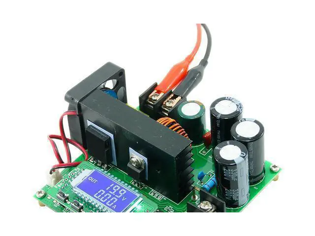 Alt view image 2 of 6 - 900W 15A DC-DC Boost Converter, 8-60V to 10-120V Step Up Power Supply Module, TFT Display CC CV Constant Current Voltage Regulator for Battery Charging Solar Panel DIY
