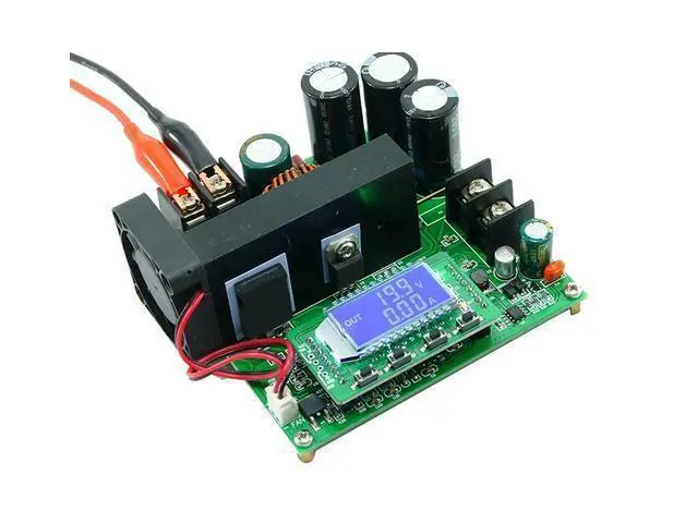Alt view image 3 of 6 - 900W 15A DC-DC Boost Converter, 8-60V to 10-120V Step Up Power Supply Module, TFT Display CC CV Constant Current Voltage Regulator for Battery Charging Solar Panel DIY