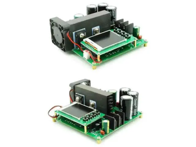 Alt view image 4 of 6 - 900W 15A DC-DC Boost Converter, 8-60V to 10-120V Step Up Power Supply Module, TFT Display CC CV Constant Current Voltage Regulator for Battery Charging Solar Panel DIY