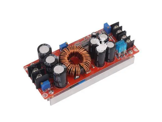 Alt view image 2 of 2 - 1200W 20A DC-DC Boost Converter, 8-60V to 12-83V Step-up Power Supply Module, CC/CV Adjustable Voltage Regulator with Heat Sink for Solar Panel, Car Battery Charging