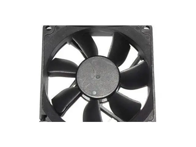 Alt view image 2 of 6 - 80x80x25mm KM128025HB Replacement Cooling Fan, DC12V 0.23A 2 Wires Brushless Fan Compatible with Y.S.TECH for PC Case, ATX Power Supply, Inverter, Industrial Cabinet Cooling