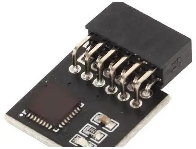 Main image of TPM 2.0 Security Module, LPC 14/20Pin SPI 12Pin TPM2.0 Encrypted Board for ASUS GIGABYTE MSI ASRock Motherboard Windows 11 BitLocker