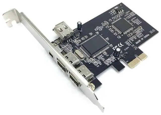 Main image of PCIe IEEE 1394a Firewire Expansion Card, 4 Ports Combo (1×4Pin + 3×6Pin) PCI Express Controller Adapter for Desktop PC