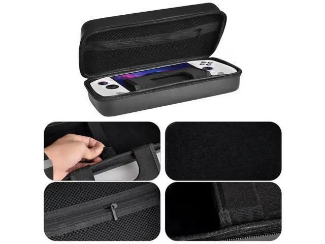 Alt view image 2 of 4 - Hard Shell Carrying Case for Legion Go S Handheld Game Console, Shockproof Travel Bag with Internal Mesh Storage Pocket