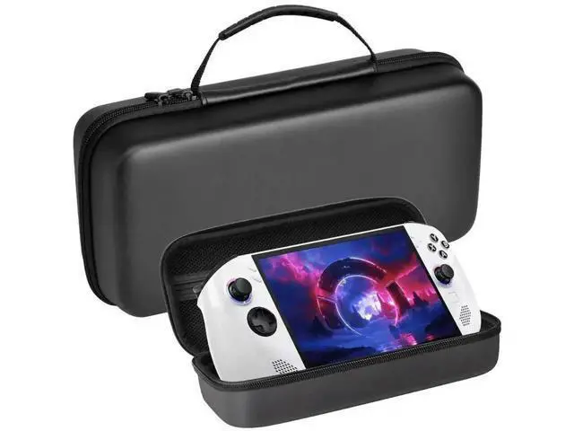 Alt view image 4 of 4 - Hard Shell Carrying Case for Legion Go S Handheld Game Console, Shockproof Travel Bag with Internal Mesh Storage Pocket