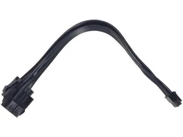 Alt view image 6 of 6 - Dual PCIe 6/8 Pin Female to Mini 12 Pin Male GPU Power Cable, Double CPU Connector Adapter Cord Compatible with NVIDIA RTX 3080 RTX 3090 RTX 30 Series Graphics Card