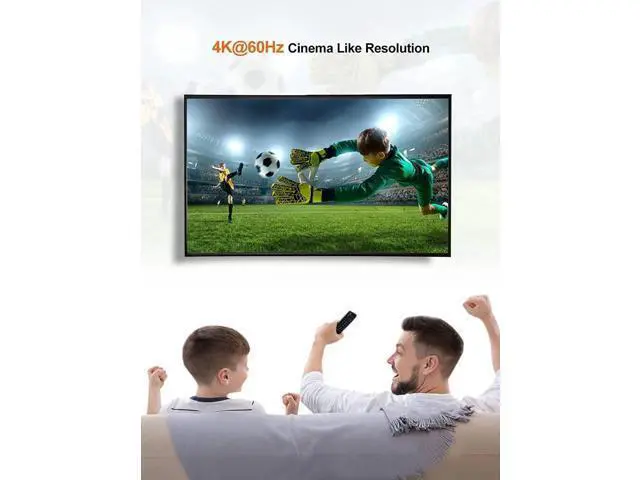 Alt view image 4 of 7 - 6ft Black 90 Degree Left Angled Male to Male HDMI Cable, Supports 4K@60Hz Ultra HD