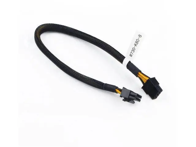 Alt view image 2 of 7 - 35CM Dell R730 8Pin to 8Pin GPU Power Cable, Compatible with Nvidia K80 M40 M60 P40 P100 Accelerator Cards