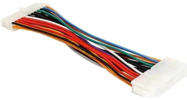 Main image of 8 Inches ATX 24Pin Male to Female Motherboard Power Extension Cable, Internal PSU EPS 24Pin PC Mainboard Power Extender Cord