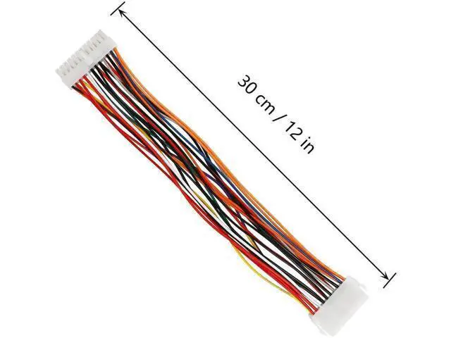 Alt view image 2 of 6 - 30cm ATX 20Pin to 24Pin Power Supply Adapter Cable, PC Motherboard Power Conversion Cord