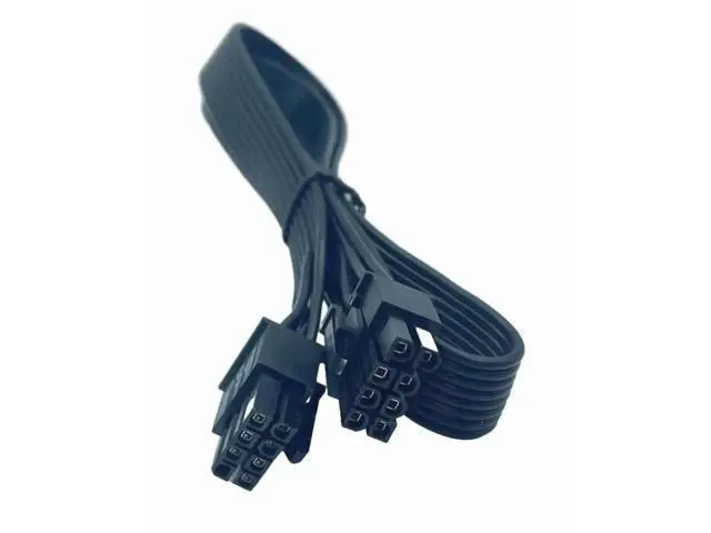 Alt view image 4 of 6 - PCI-E Single 8Pin (6+2 Detachable) GPU Modular Power Cable Compatible with Antec EAG 550W/650W/750W PRO Earthwatts Gold Semi-Modular PSU