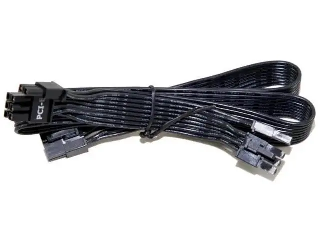 Alt view image 5 of 6 - PCIe Dual 8-Pin (6+2 Detachable) GPU Modular Power Cable Compatible with Antec EAG 550W / 650W / 750W PRO Earthwatts 80+ Gold Semi-Modular PSU
