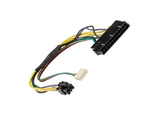 Alt view image 5 of 5 - 33cm (13") 24Pin to 6Pin ATX Power Adapter Cable for HP Z220 Z230 SFF/MT/TWR, ProDesk 600 G1, EliteDesk 800 G1