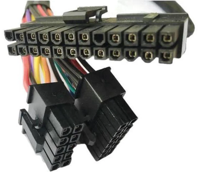 Alt view image 2 of 4 - 25 Inch 18AWG 24Pin (20+4) ATX to 14Pin+10Pin Modular PSU Main Power Cable, Compatible with Corsair HXi Series Power Supplies