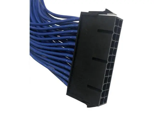 Alt view image 7 of 7 - ATX 24Pin 1-to-2 Y-Splitter PSU Extension Cable, Male to Female Power Splitter Cord, 23.5cm Length Replacement Wire