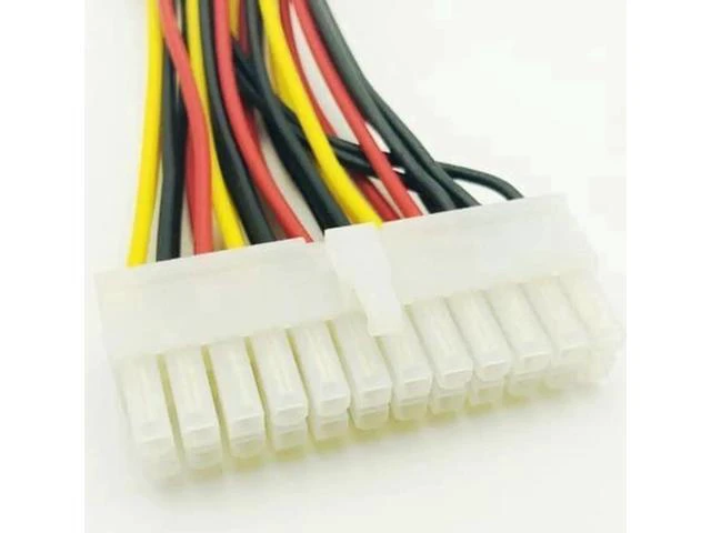Alt view image 6 of 6 - 5PCS 14cm 20Pin to 24Pin Motherboard Power Adapter Cable, 20P to 24P Mainboard Power Convert Cord for PC