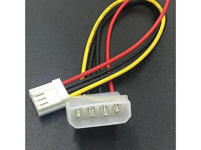 Alt view image 3 of 3 - 4Pin Molex IDE Male to 4Pin FDD Female Power Adapter Cable for PC PSU