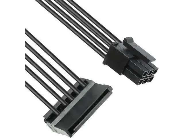 Alt view image 6 of 6 - 40cm Mini 6Pin to SATA Power Cable for Dell Vostro 3070 3670 3967 3977 3980