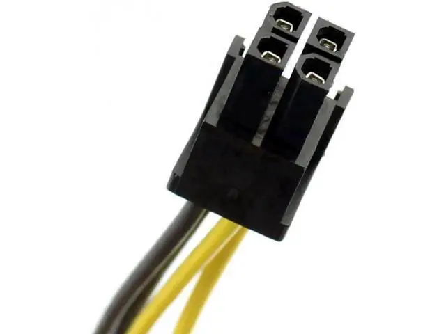 Alt view image 4 of 6 - 20cm 20+4 Pin 24Pin Motherboard Power Extension Cable, 18AWG PSU Extender for BTC Mining Rig