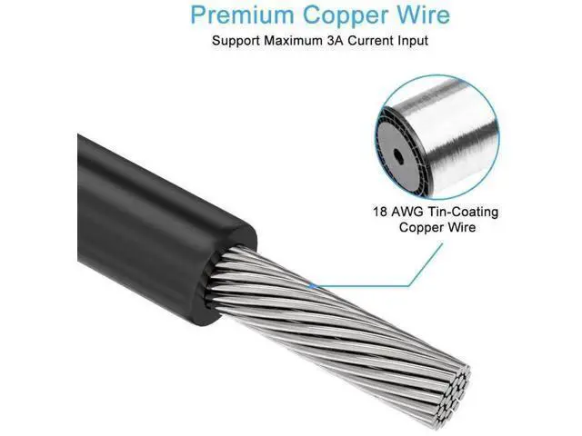 Alt view image 6 of 7 - 3 Pack 10 Inch Black 15 Pin SATA Power Extension Cable, Male to Female SATA Power Cord