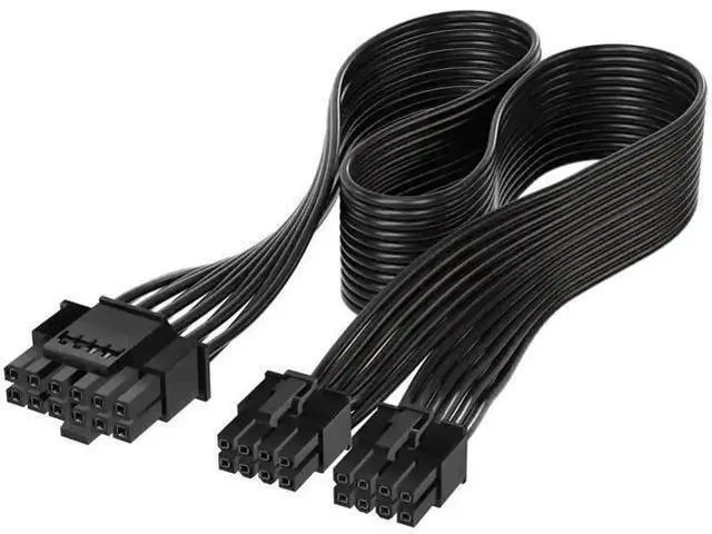 Main image of ATX 3.0 PCIe 5.0 12VHPWR Modular PSU Cable, 16Pin 12+4Pin to Dual ATX 8Pin for RTX 3080 3090Ti Graphics Cards