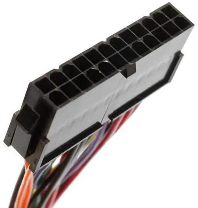 Alt view image 5 of 5 - 10cm (3.94 Inch) ATX Standard 24Pin Female to Mini 24Pin Male Power Adapter Cable, Compatible with Dell OptiPlex 780 980 760 960 Desktop PCs