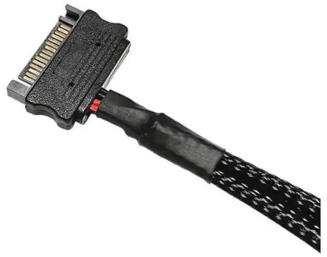 Alt view image 6 of 6 - SATA to 3/4 Pin Fan Power Adapter Cable, PC Cooling Fan Extension Splitter Cord