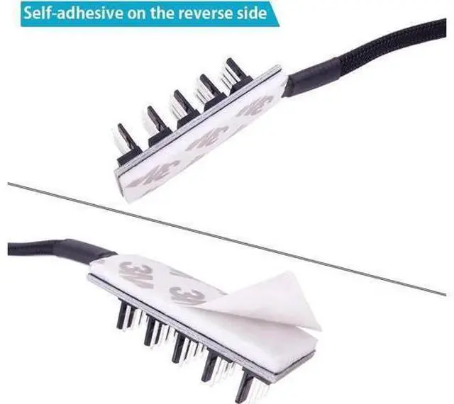 Alt view image 7 of 7 - 2 Pack 1-to-5 4-Pin PWM Fan Splitter Cable, Motherboard Fan Header Extension Cord Compatible with 3Pin & 4Pin ATX PC Chassis Cooling Fans