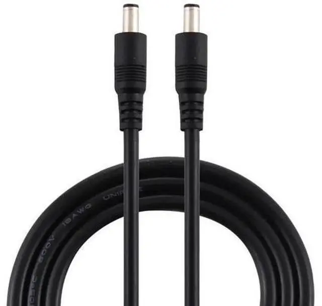 Main image of 1.5m Black 8A DC 5.5×2.1mm Male to Male Extension Power Cable