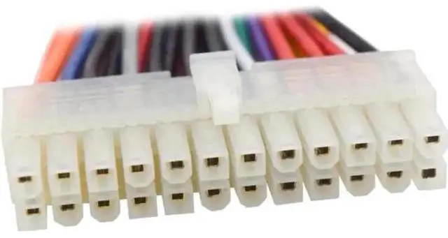 Alt view image 2 of 3 - 6 Inches 20 Pin Female to 24 Pin Male ATX Power Adapter Cable