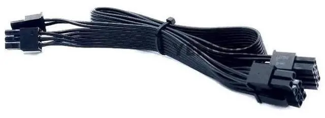 Alt view image 6 of 6 - 60+20cm Type 4 Modular GPU Power Cable, Dual PCIe 8Pin (6+2) Connector Compatible with Corsair SF450/SF600/SF750 SF Series PSU