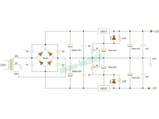 Alt view image 3 of 7 - 1Pcs LM337 Negative Adjustable Regulated Power Supply Module XR-103, Dual Polarity Positive & Negative Voltage Stabilizer Board