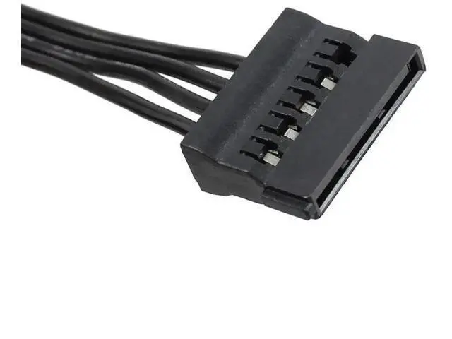 Alt view image 5 of 5 - 3PCS 4 Pin Molex IDE Female to Dual SATA Power Cable, IDE to SATA Adapter for Hard Drive & Optical Drive