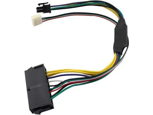 Alt view image 2 of 5 - 30cm 11.8 Inch 24-Pin to 6-Pin 18AWG ATX PSU Power Supply Adapter Cable Compatible with HP Z230 Z220 SFF Motherboards