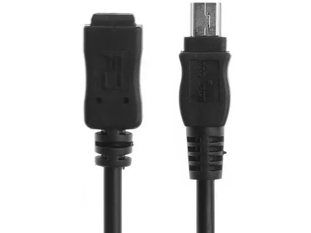 Alt view image 3 of 3 - 1.5m (5 Feet) Mini USB B 5Pin Male to Female Extension Cable, Black USB Mini B Extension Cord