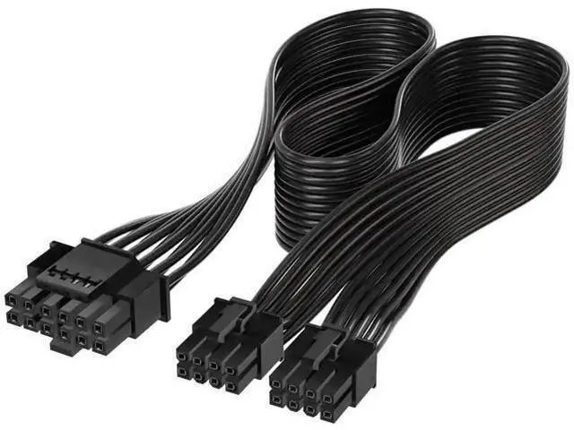 Main image of ATX 3.0 PCIe 5.0 12VHPWR 16Pin Modular PSU Cable to Dual ATX 8Pin, Compatible with RTX 3080 / 3090 Ti Graphics Cards